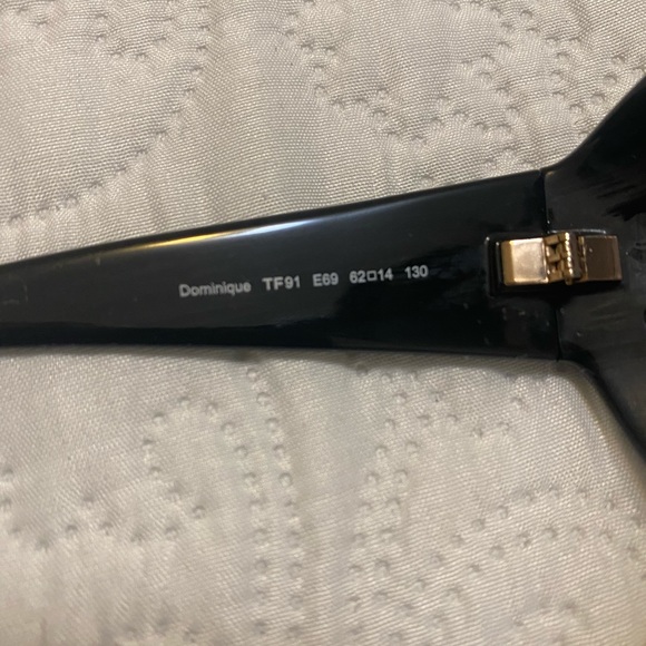 Tom Ford Women's Dominique TF91 Brown Sunglasses - Picture 8 of 9